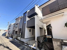 【東京都/国立市青柳】国立市青柳3丁目　新築戸建 建築中の外観