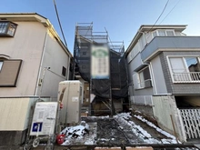 【東京都/小金井市貫井南町】小金井市貫井南町5丁目　新築戸建 建築中の外観