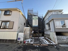 【東京都/小金井市貫井南町】小金井市貫井南町5丁目　新築戸建 建築中の外観