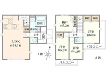 【東京都/国分寺市高木町】国分寺市高木町1丁目（3号棟）　新築戸建 間取り図