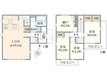 【東京都/国分寺市高木町】国分寺市高木町1丁（4号棟）　新築戸建 間取り図