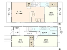 【東京都/国立市青柳】国立市青柳1丁目（2号棟）　新築戸建 間取り図