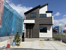 【東京都/国立市泉】国立市泉3丁目（5号棟）　新築戸建 建築中の外観：全5棟現場（5号棟）※写真中央