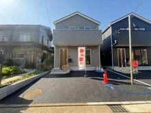 【東京都/立川市栄町】立川市栄町1丁目（1号棟）　新築戸建 建築中の外観：全2棟現場（1号棟）