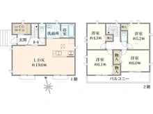 【東京都/国分寺市北町】国分寺市北町3丁目新築戸建 G号棟 間取り図