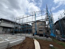 【東京都/国分寺市北町】国分寺市北町5丁目新築戸建（C棟） 現地（建築前）：全13棟／C棟　写真中央