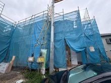 【東京都/国分寺市北町】国分寺市北町5丁目新築戸建（L棟） 建築中の外観：全13棟／L棟　