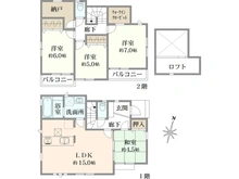 【東京都/国分寺市西町】国分寺市西町5丁目新築戸建 3号棟 間取り図