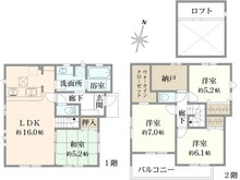【東京都/国分寺市西町】国分寺市西町5丁目新築戸建 4号棟 間取り図