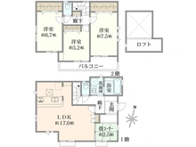 【東京都/国分寺市西町】国分寺市西町5丁目新築戸建 5号棟 間取り図