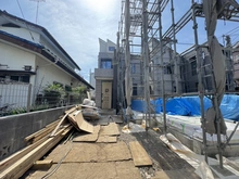 【東京都/国立市西】国立市西1丁目新築戸建 B号棟 建築中の外観