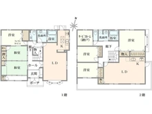 【兵庫県/神戸市東灘区本山中町】神戸市東灘区本山中町四丁目　中古戸建 間取り図