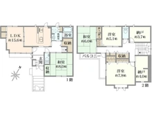 【兵庫県/神戸市灘区篠原北町】神戸市灘区篠原北町三丁目 中古戸建 間取り図