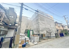 【兵庫県/神戸市東灘区北青木】神戸市　東灘区北青木3丁目 新築一戸建て 建築中の外観