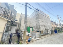 【兵庫県/神戸市東灘区北青木】神戸市　東灘区北青木3丁目 新築一戸建て 建築中の外観