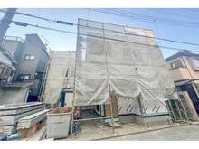 【兵庫県/神戸市東灘区北青木】神戸市　東灘区北青木3丁目 新築一戸建て 建築中の外観