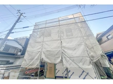【兵庫県/神戸市東灘区北青木】神戸市　東灘区北青木3丁目 新築一戸建て 建築中の外観