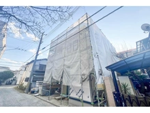 【兵庫県/神戸市東灘区北青木】神戸市　東灘区北青木3丁目 新築一戸建て 建築中の外観