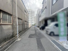 【兵庫県/神戸市東灘区青木】MELDIA神戸市東灘区青木二丁目　A号棟 前面道路