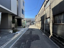 【兵庫県/神戸市東灘区青木】MELDIA神戸市東灘区青木二丁目　C号棟 前面道路