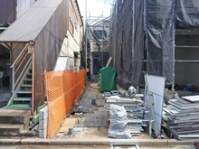 【東京都/足立区鹿浜】足立区鹿浜5丁目　新築戸建　1号棟 建築中の外観