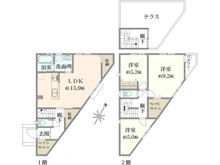 【東京都/葛飾区東水元】葛飾区東水元6丁目　新築戸建　5号棟 間取り図