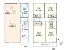 【東京都/葛飾区西水元】葛飾区西水元3丁目　新築戸建　D号棟 間取り図