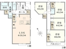 【東京都/葛飾区西水元】葛飾区西水元3丁目　新築戸建　G号棟 間取り図