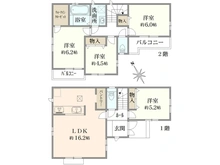 【東京都/葛飾区西水元】葛飾区西水元3丁目　新築戸建　R号棟 間取り図