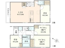 【東京都/足立区東和】足立区東和4丁目新築戸建 間取り図