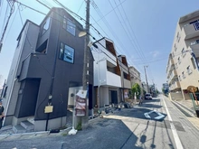 【千葉県/市川市塩焼】市川市塩焼2丁目 新築戸建 建築中の外観
