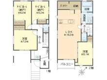 【千葉県/浦安市海楽】浦安市海楽3期1号棟 間取り図