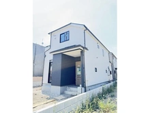 【東京都/葛飾区西水元】葛飾区西水元3丁目新築戸建　B号棟 建築中の外観：全二区画,中央対象物件