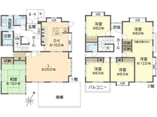 【千葉県/浦安市舞浜】舞浜二丁目戸建 間取り図
