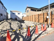 【千葉県/浦安市富士見】浦安市富士見4丁目新築戸建No.1 現地（建築前）：全2棟／手前側