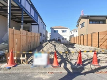 【千葉県/浦安市富士見】浦安市富士見4丁目新築戸建No.2 現地（建築前）：全2棟／奥側