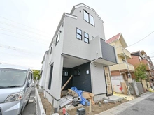 【千葉県/浦安市入船】浦安市入船410(2)1号棟 建築中の外観：全２区画、全２棟現場