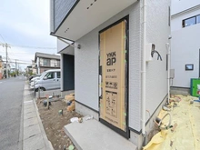 【千葉県/浦安市入船】浦安市入船410(2)1号棟 建築中の外観：全２区画、全２棟現場