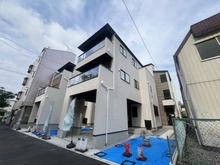 【東京都/江戸川区南葛西】江戸川区南葛西二丁目　新築戸建3号棟 外観：全4棟／手前右側