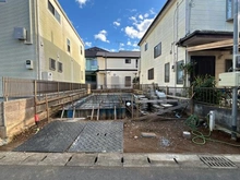 【千葉県/市川市柏井町】市川市柏井町1丁目 新築戸建 現地（建築前）：建築中、2026年10月撮影