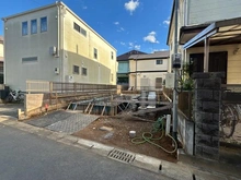 【千葉県/市川市柏井町】市川市柏井町1丁目 新築戸建 現地（建築前）：建築中、2026年10月撮影