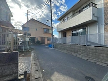 【千葉県/市川市柏井町】市川市柏井町1丁目 新築戸建 前面道路
