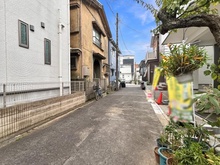 【千葉県/市川市広尾】市川市広尾1丁目　新築戸建 前面道路