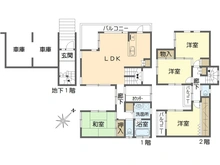 【千葉県/船橋市田喜野井】船橋市田喜野井新築戸建A棟 間取り図