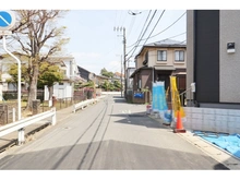 【千葉県/市川市若宮】市川市若宮3丁目新築戸建：1号棟 前面道路