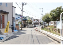 【千葉県/市川市若宮】市川市若宮3丁目新築戸建：1号棟 前面道路