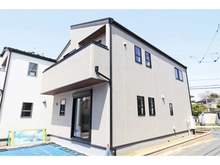 【千葉県/市川市若宮】市川市若宮3丁目新築戸建：2号棟 外観