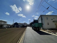 【埼玉県/所沢市東所沢和田】所沢市東所沢和田3丁目 新築戸建 3号棟 前面道路