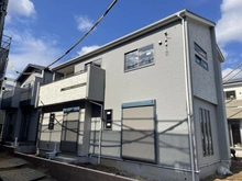 【埼玉県/所沢市東所沢和田】所沢市東所沢和田3丁目 新築戸建 5号棟 建築中の外観：全11棟／中央