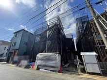 【埼玉県/所沢市東所沢和田】所沢市東所沢和田3丁目 新築戸建 10号棟 建築中の外観：全11棟／中央